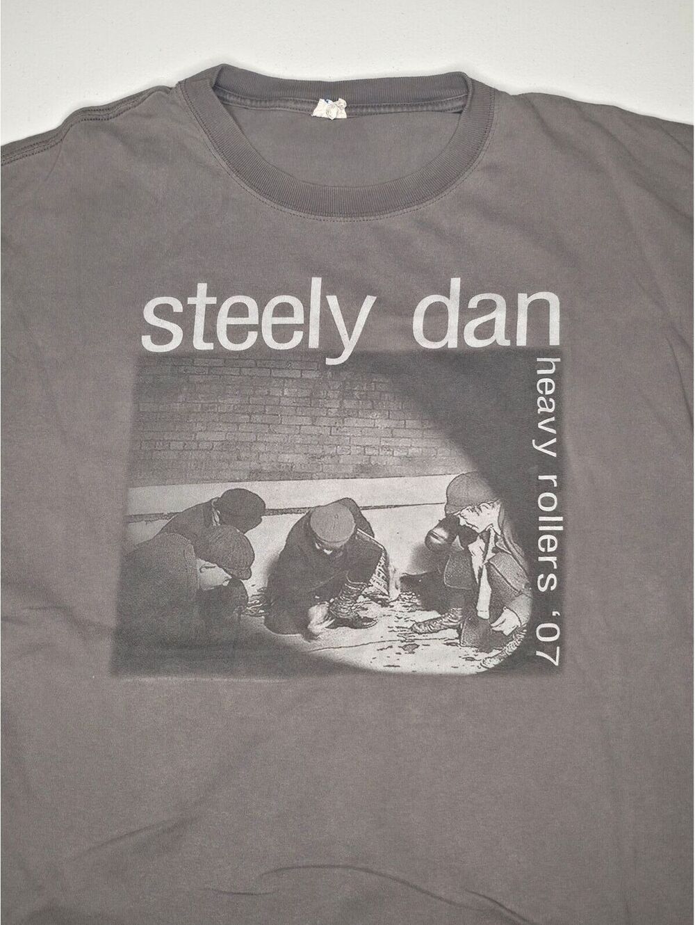 2007 Steely Dan Heavy Rollers Tour Tee